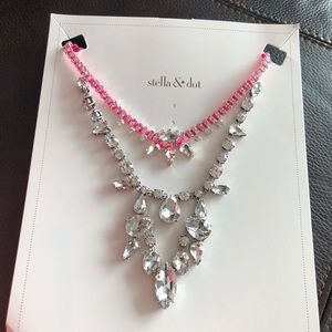 🎉 Stella & Dot Neon Dreams Statement Necklace